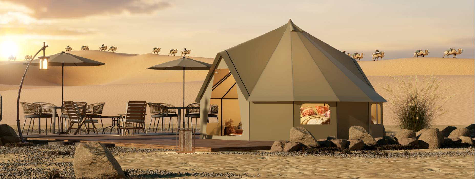 奇台县露营酒店帐篷产品